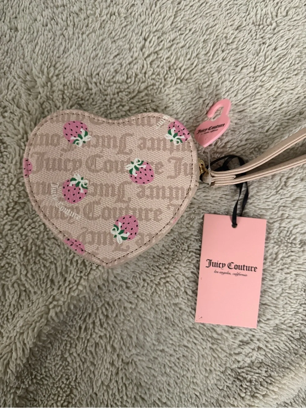 Juicy Couture heart shaped